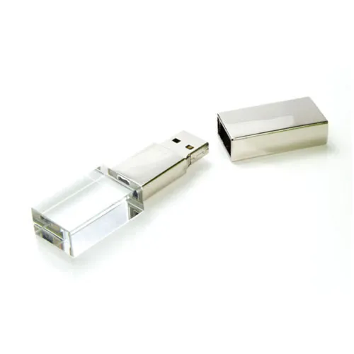 flashdisk crystal lampu putih
